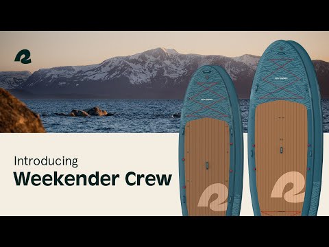 Weekender Crew Multi-Person Inflatable Stand Up Paddle Board 12’ | Retrospec