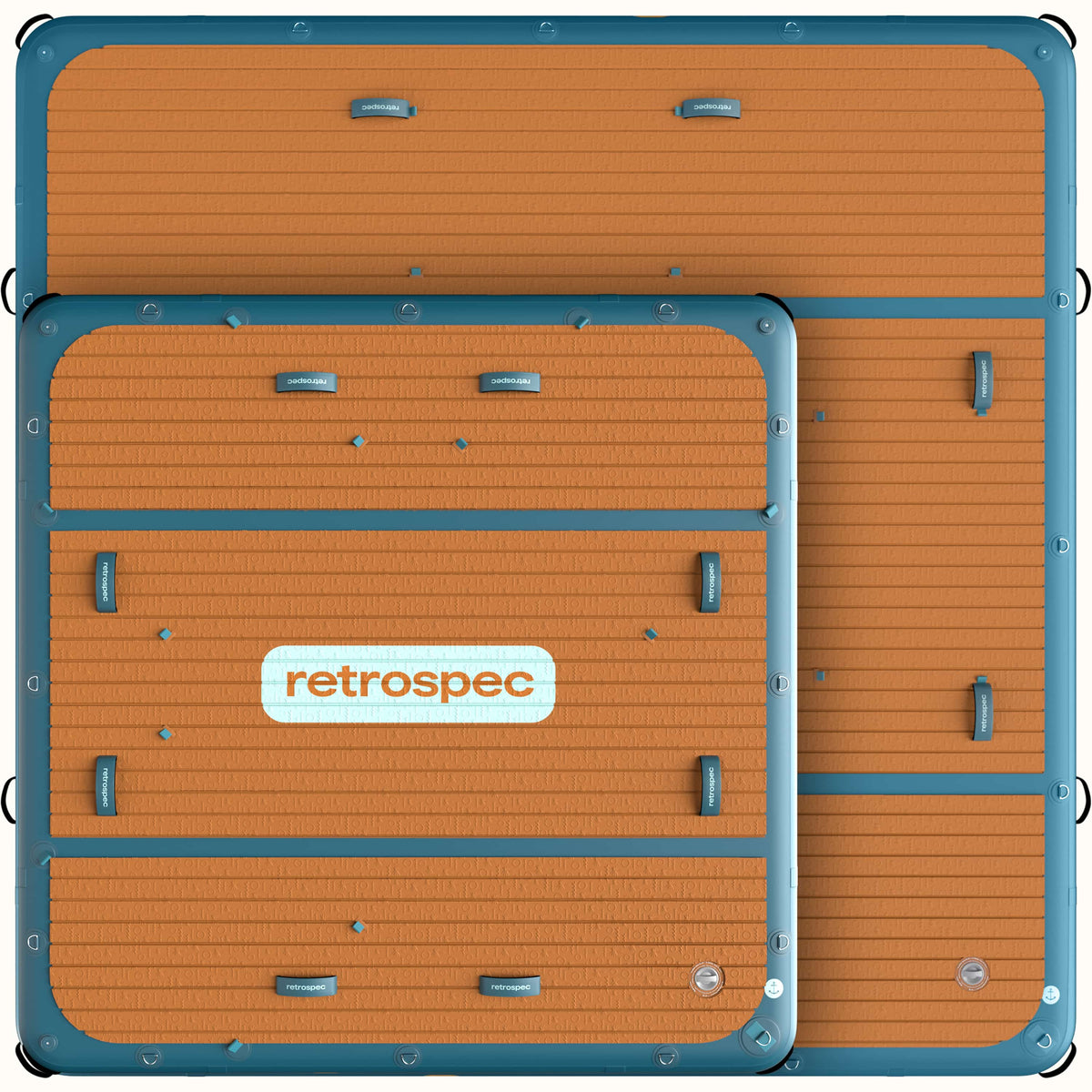 Siesta Dock XL Inflatable Platform 10' | Retrospec