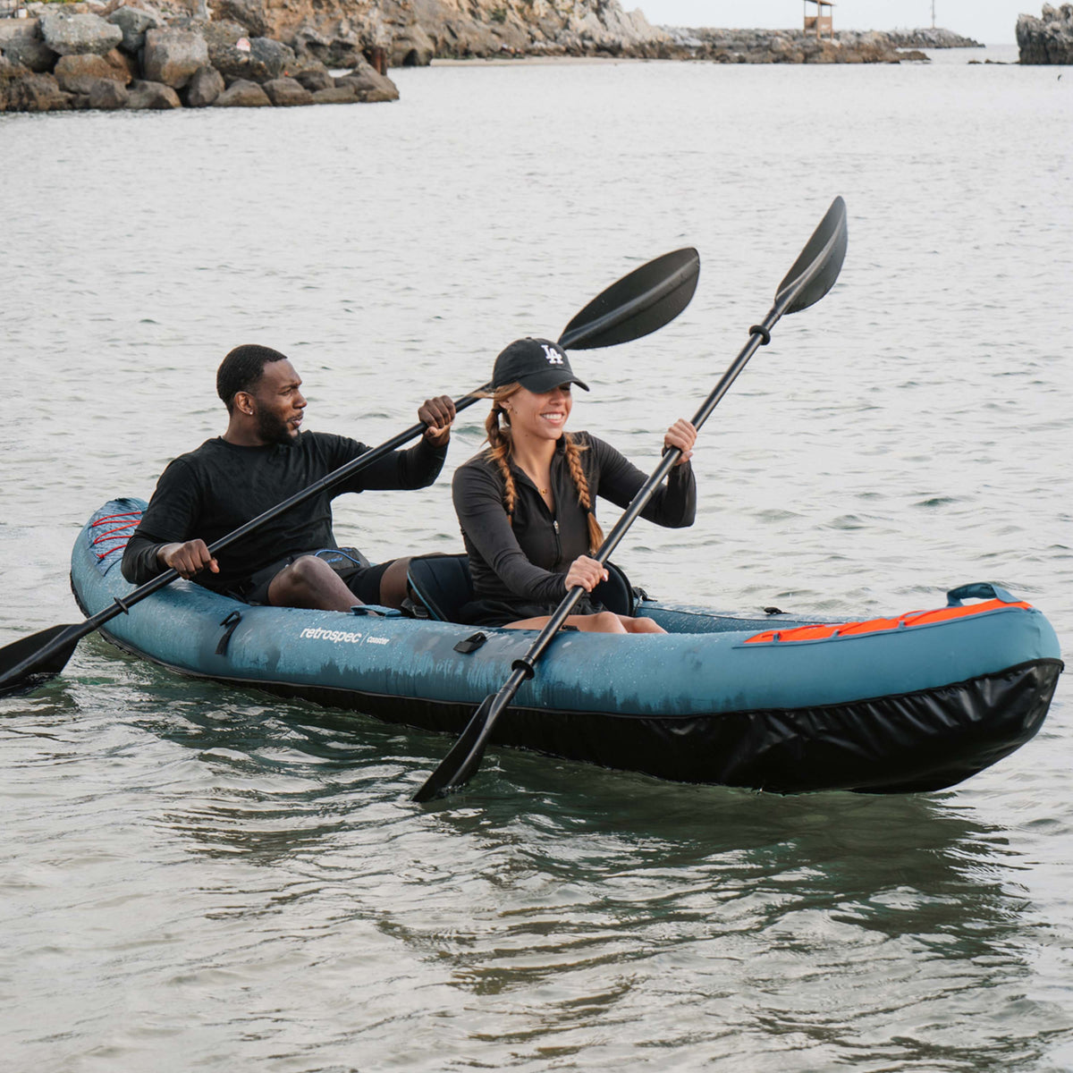 Coaster Inflatable Kayak - Tandem | Retrospec