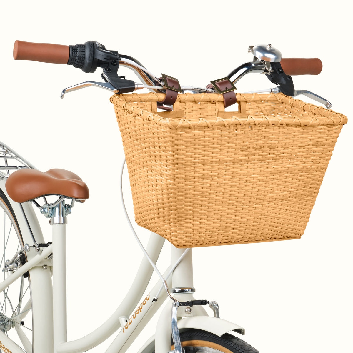 Toto Handwoven Cane Bike Basket | Retrospec