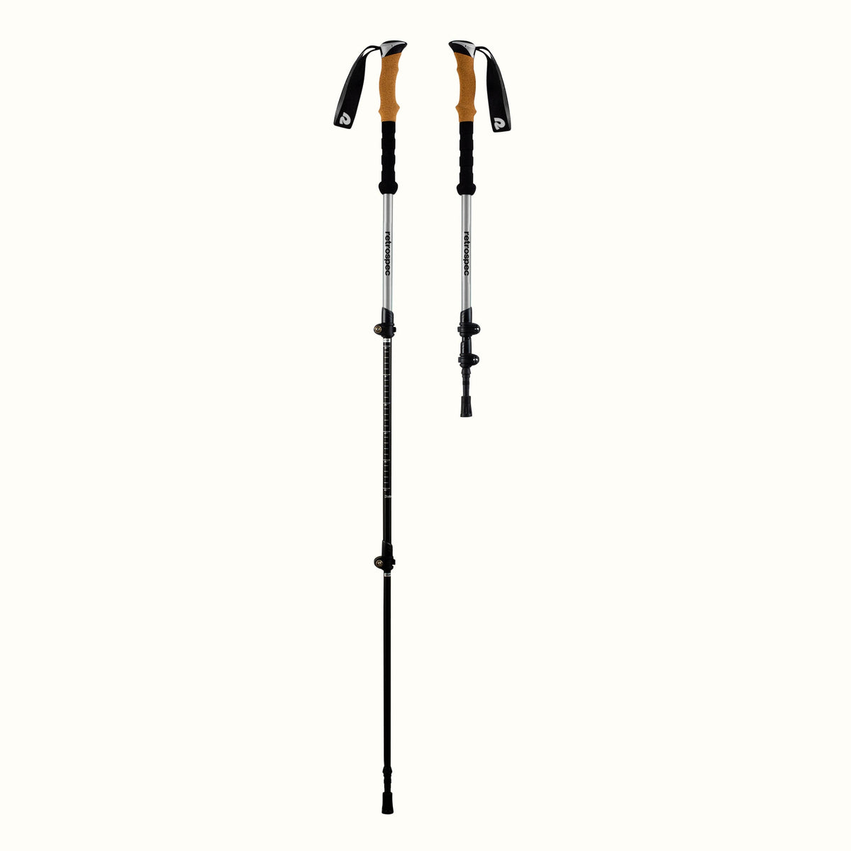 Solstice Aluminum Hiking Poles | Retrospec