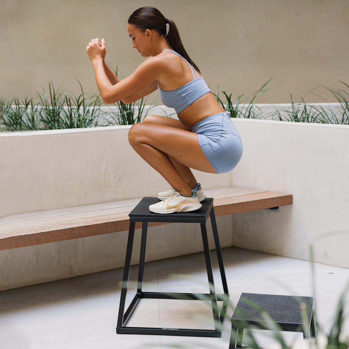Leap Platform Plyo Box | Retrospec