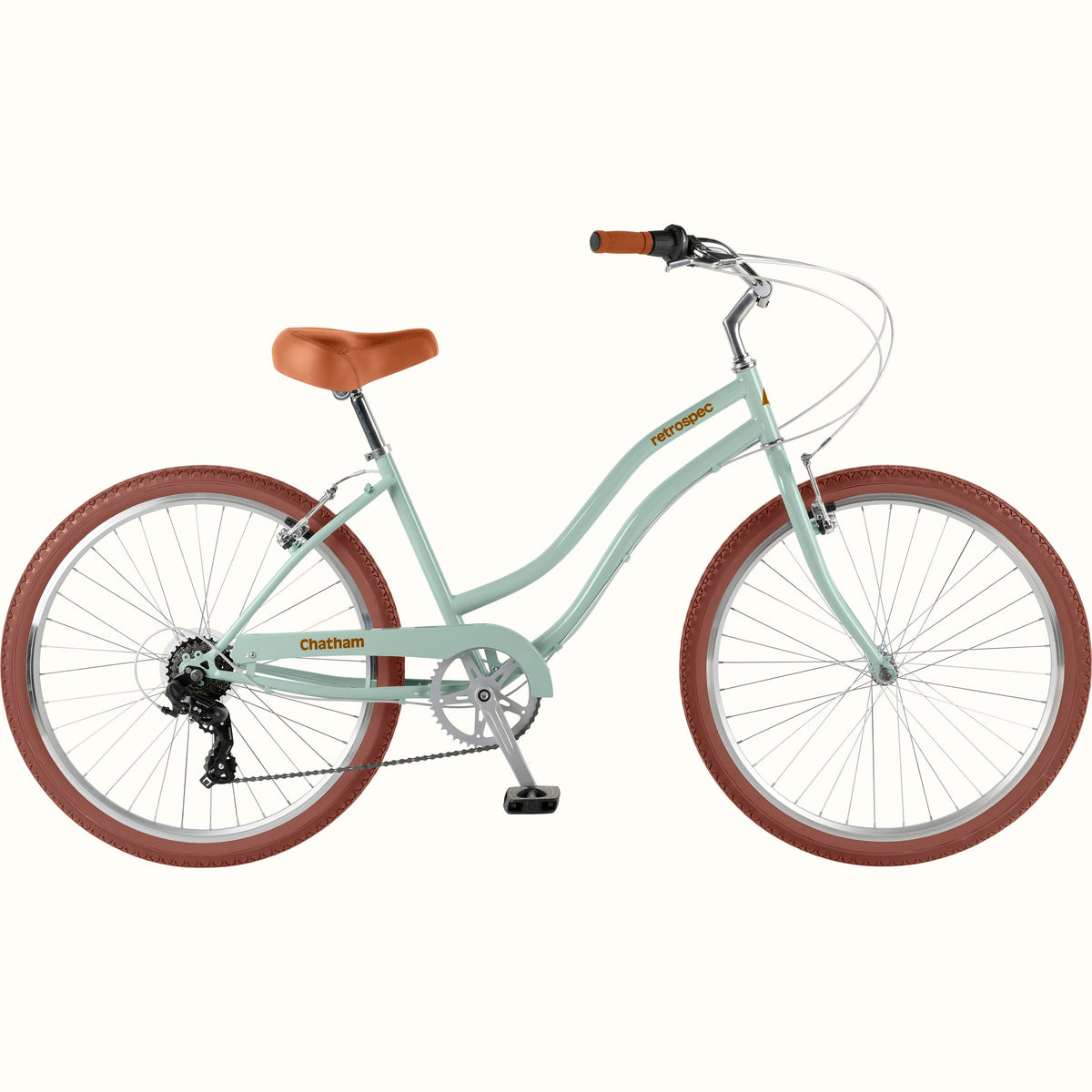 Chatham Beach Cruiser Bike - Step Through 7 Speed | Retrospec