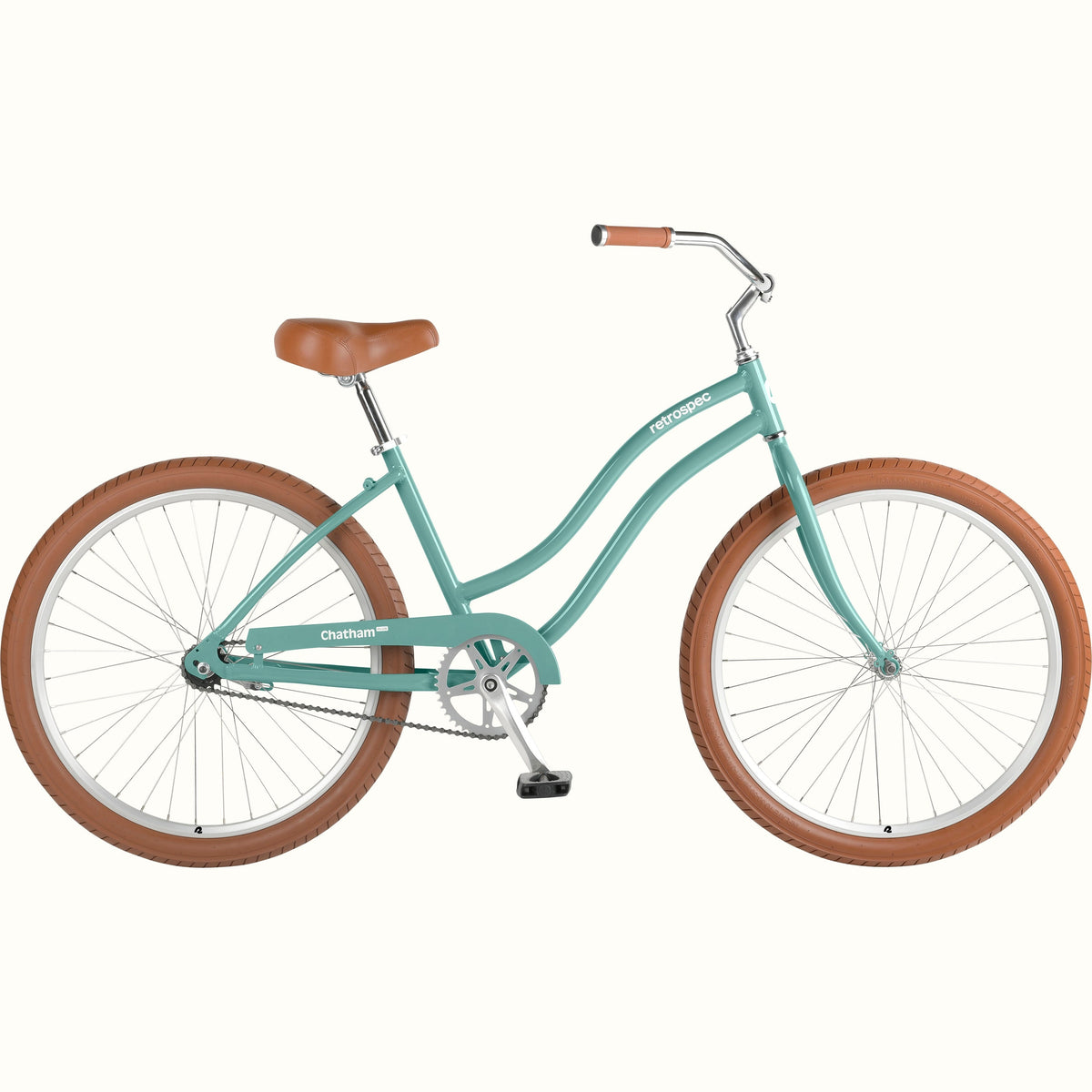 Chatham Plus Aluminum Beach Cruiser Bike - Step Through Single Speed | Retrospec
