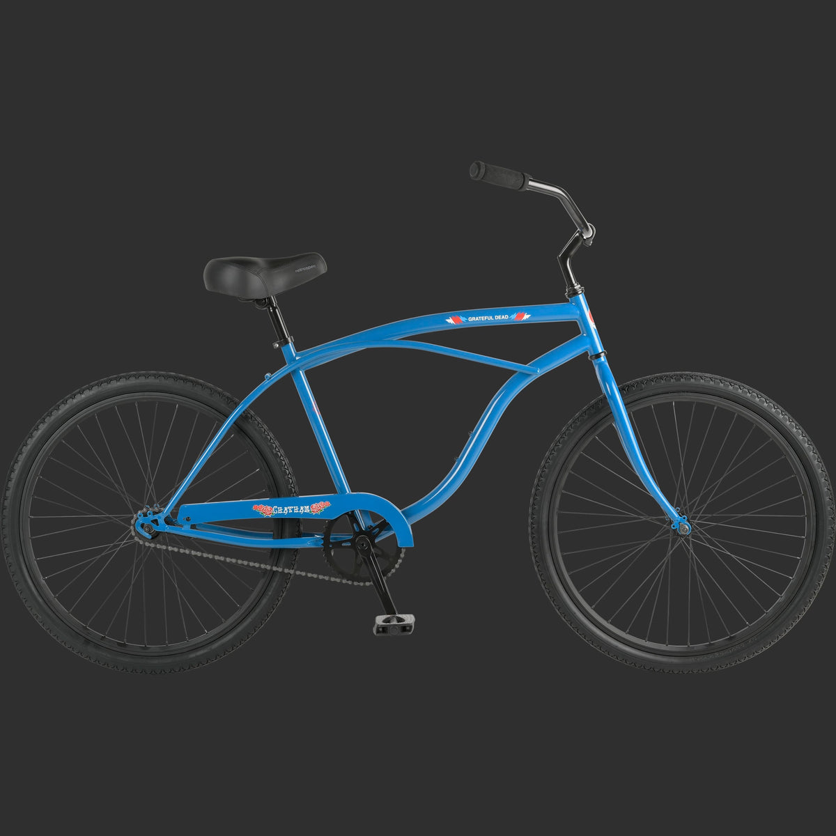 Grateful Dead Chatham Beach Cruiser Bike - Single Speed | Retrospec