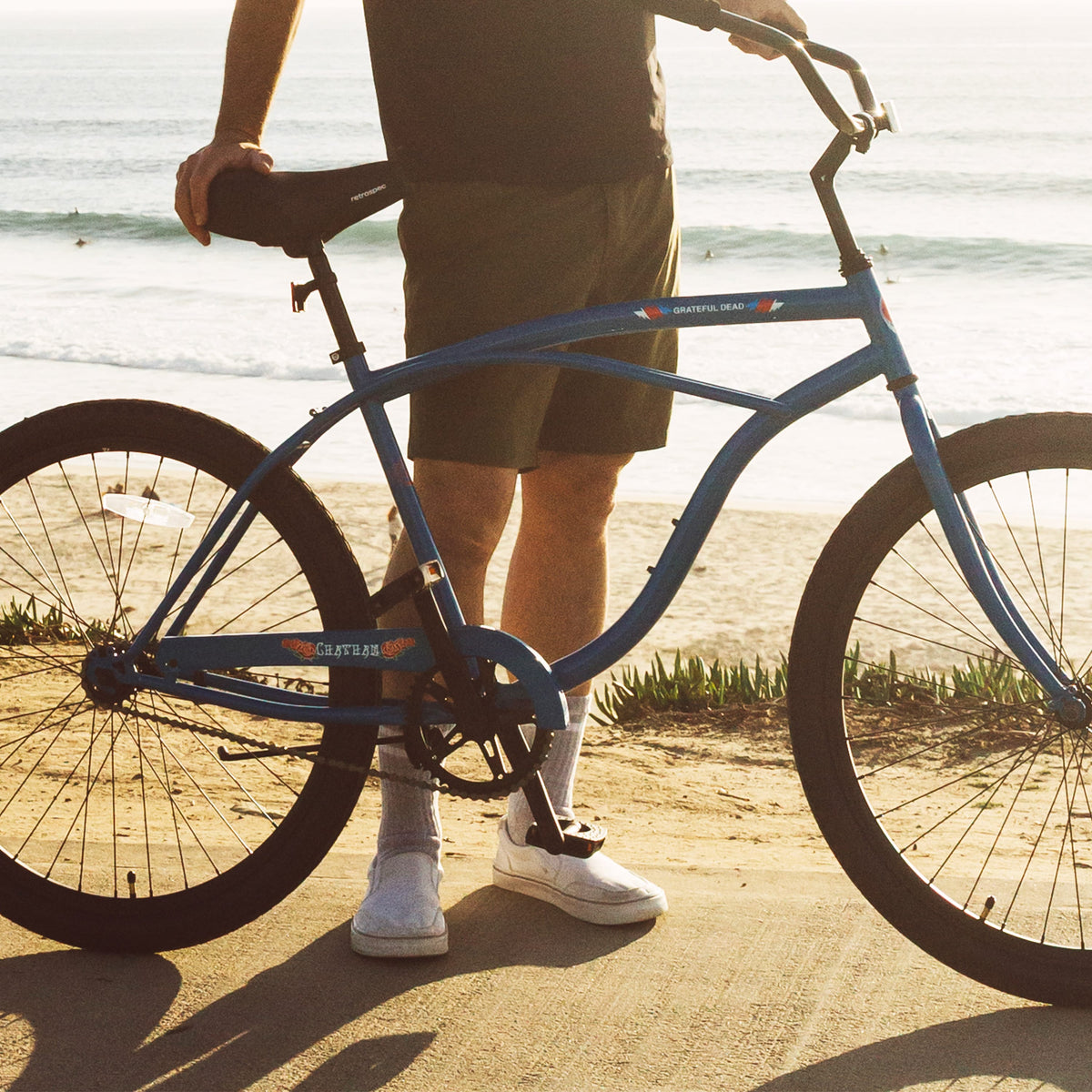 Grateful Dead Chatham Beach Cruiser Bike - Single Speed | Retrospec