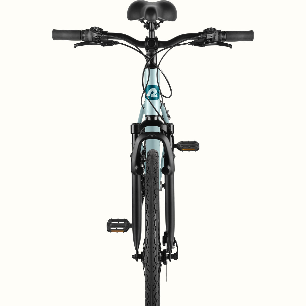 Barron Plus Comfort Hybrid Bike - 21 Speed - Step Through | Retrospec