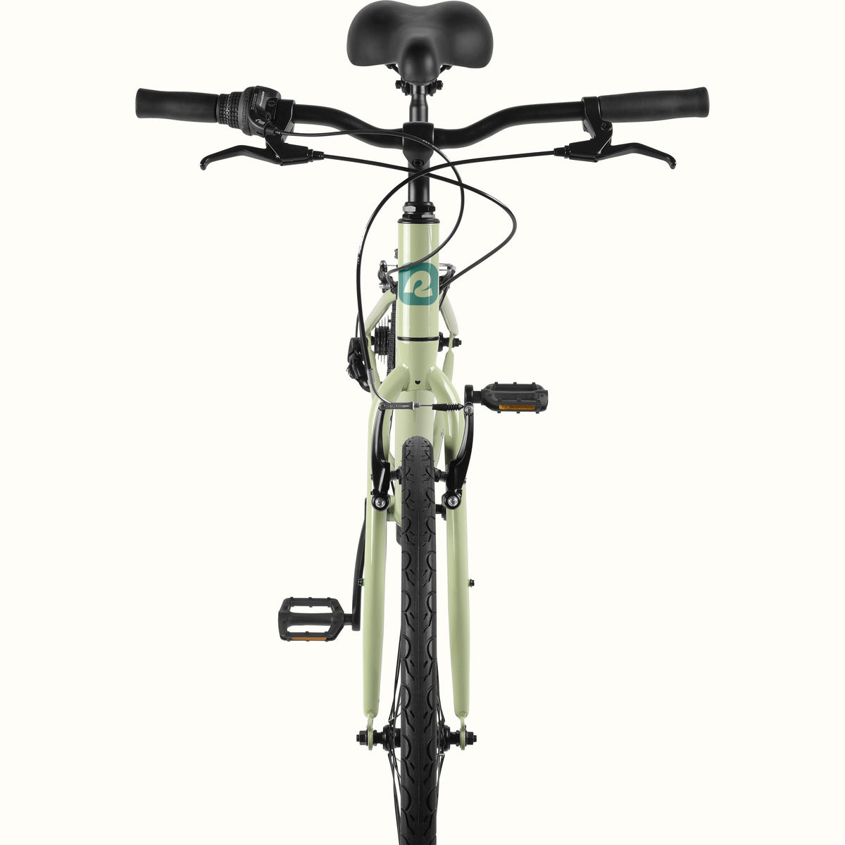 Barron Comfort Hybrid Bike - Step Through 7 Speed | Retrospec