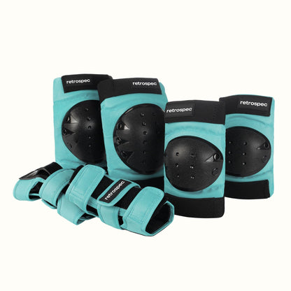 Protect Knee and Elbow Pads w/ Wrist Guards | Retrospec
