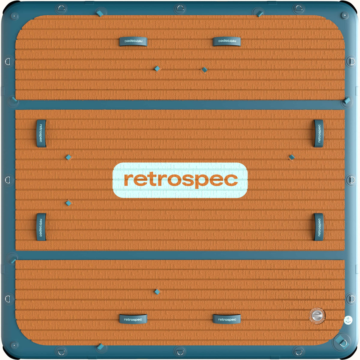 Siesta Dock Inflatable Platform 7' | Retrospec