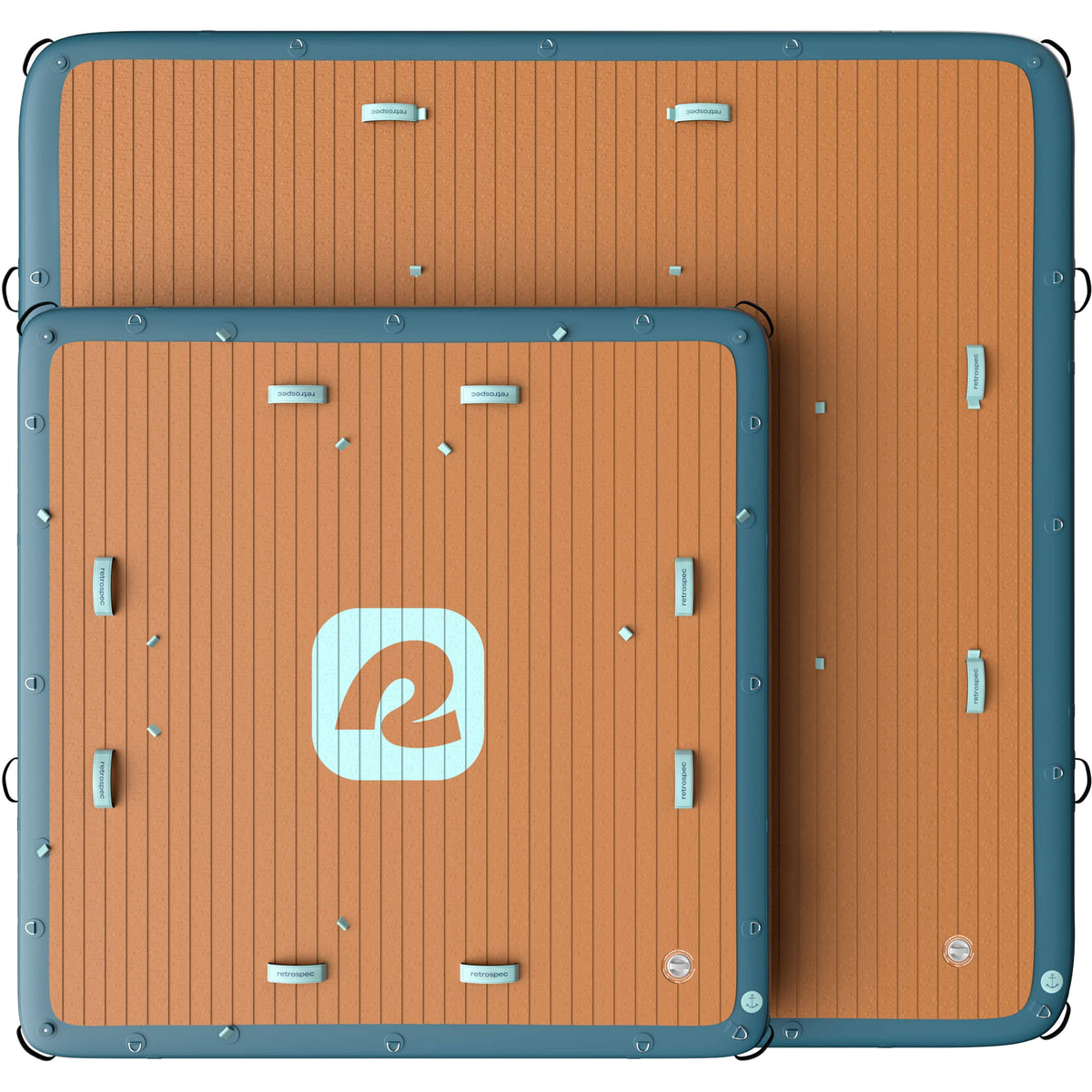 Siesta Dock Inflatable Platform 7' | Retrospec