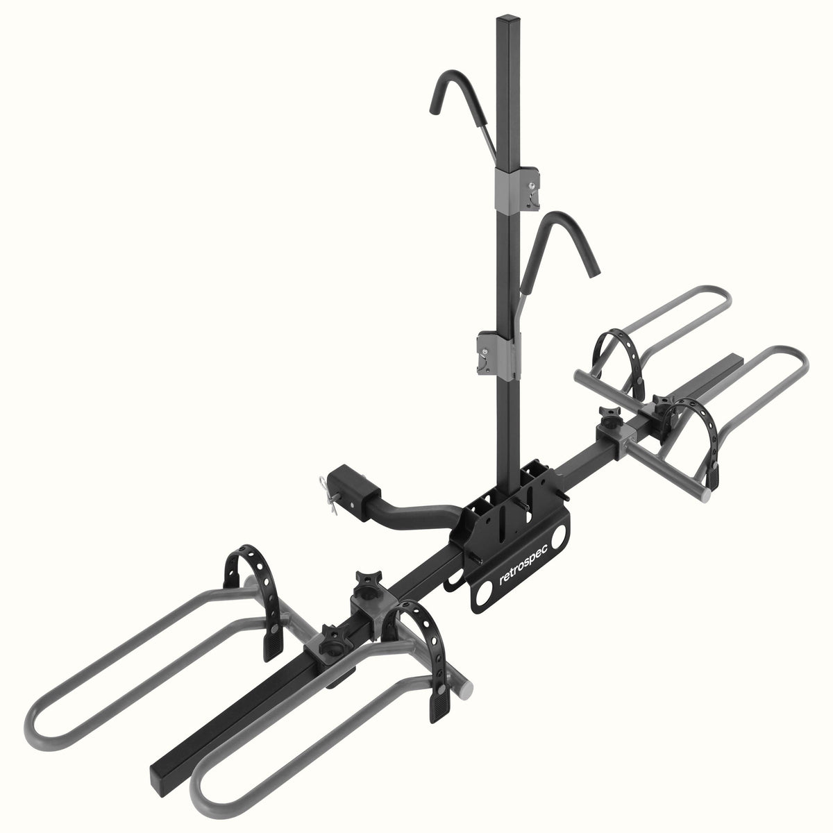 Lenox Tray Hitch Mount Car Bike Rack (2 Bikes) | Retrospec