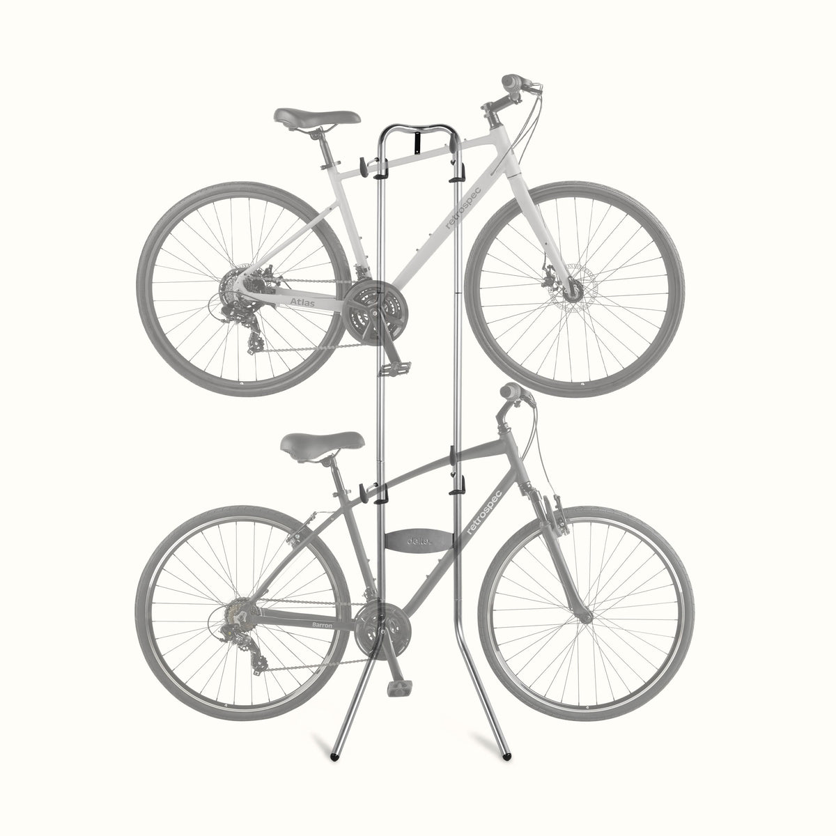 Double Decker Gravity Garage Bike Rack | Retrospec